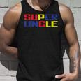 Super Uncle Worlds Best Uncle Ever Awesome Cool Uncle Unisex Tank Top Gifts for Him