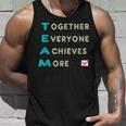 Team - Together Everyone Achieves More Unisex Tank Top Gifts for Him