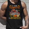 Thankful For Motorcycles Turkey Riding Motorcycle Tank Top Gifts for Him