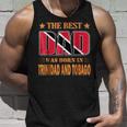 The Best Dad Was Born In Trinidad And Tobago Unisex Tank Top Gifts for Him