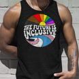 The Future Is Inclusive Lgbt Gay Rights Pride Unisex Tank Top Gifts for Him