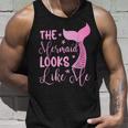 The Mermaid Looks Like Me Unisex Tank Top Gifts for Him