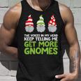 The Voices In My Head Keep Telling Me Get More Gnomes Unisex Tank Top Gifts for Him