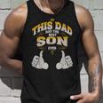 This Dad Has The Best Son Ever Funny Fathers Day From Son Unisex Tank Top Gifts for Him