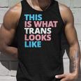 This Is What Trans Looks Like Lgbt Transgender Pride Unisex Tank Top Gifts for Him