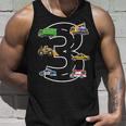 Three 3Yr 3Rd Birthday Boy 3 Years Old 3 Birthday Decoration Tank Top Gifts for Him