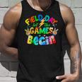 Tie Dye Funny Let The Games Begin Retro Field Day 2023 Unisex Tank Top Gifts for Him