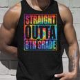 Tie Dye Straight Outta 8Th Grade Graduation Class Of 2023 Unisex Tank Top Gifts for Him