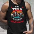 Tina Retro Name Its A Tina Thing Unisex Tank Top Gifts for Him