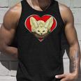 Tiny Fennec Fox Gifts For Fox Lovers Funny Gifts Unisex Tank Top Gifts for Him