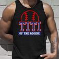 Titi Of Rookie 1St Birthday Baseball Theme Matching Party Unisex Tank Top Gifts for Him