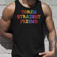 Token Straight Friend Gay Pride Les Lgbtq Community Social Unisex Tank Top Gifts for Him