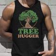Tree Hugger Retro Vintage Environmental Nature Lover Unisex Tank Top Gifts for Him