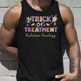 Trick Or Treatment Halloween Radiation Oncology Rad Therapy Tank Top Gifts for Him