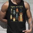 Types Of Cat Funny Comparison Cat Pet Lover Owner Unisex Tank Top Gifts for Him