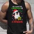 Ugly Christmas Penguin Christmas Tank Top Gifts for Him