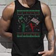 Ugly Christmas Sweater Color Guard Winter Guard Tank Top Gifts for Him