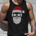 Ugly Christmas Xmas Sweater Cool Hipster Santa Claus Present Tank Top Gifts for Him