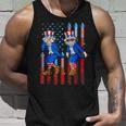 Uncle Sam Griddy 4Th Of July Independence Day Flag Us Unisex Tank Top Gifts for Him