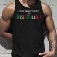Never Underestimate An Irish Italian American Ethnic Pride Pride Month Tank Top Gifts for Him