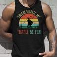 Underestimate Me Thatll Be Fun Vintage Witch Halloween Halloween Tank Top Gifts for Him