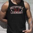 Unstoppable Being Legendary Motivational Positive Thoughts Unisex Tank Top Gifts for Him
