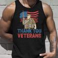 Veteran Vets Thank You Veterans Service Patriot Veteran Day American Flag 8 Veterans Unisex Tank Top Gifts for Him