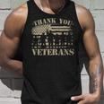 Veteran Vets Thank You Veterans Shirts Veteran Day Boots Dogtag Usa Flag 348 Veterans Unisex Tank Top Gifts for Him