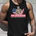 Veterans Faith Pride Honor Respect Patriotic Veteran Unisex Tank Top Gifts for Him