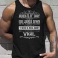 Vigil Name Gift So God Made A Vigil Unisex Tank Top Gifts for Him