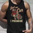 Vintage Car Fan Just One More Car I Promise FunnyUnisex Tank Top Gifts for Him