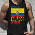 Vintage This Is My Ecuador Flag Costume For Halloween Ecuador Tank Top Gifts for Him