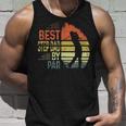 Vintage Golfing Best Step Dad By Par Golf Lovers Fathers Day Tank Top Gifts for Him