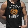 Vintage Let's Get Smashed Halloween Pumpkin Costume Tank Top Gifts for Him