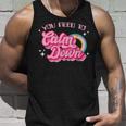 Vintage You Need To Calm Down Funny Quotes Unisex Tank Top Gifts for Him