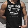 Vintage Old Cars Matter Automobile & Hot Rod Collector Cars Tank Top Gifts for Him