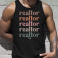 Vintage Realtor Stacked Realtor Life Real Estate Agent Life Tank Top Gifts for Him