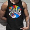 Vintage The Future Is Inclusive Lgbt Gay Rights Pride Unisex Tank Top Gifts for Him