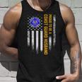 Vintage Usa American Flag Proud To Be A Coast Guard Husband For Husband Tank Top Gifts for Him