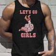 Western Southern Cowgirls Cowboy Hat Boots Lets Go Girls Unisex Tank Top Gifts for Him