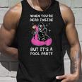 When Youre Dead Inside But Its A Pool Party Quote Unisex Tank Top Gifts for Him