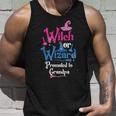 Witch Or Wizard Promoted To Grandpa Gender Reveal Party Unisex Tank Top Gifts for Him