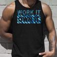 Work It Own It Gym Bodybuilding Fitness Training Running Unisex Tank Top Gifts for Him