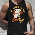 Working On My Booty Boo-Ty Halloween Gym Ghost Pun Tank Top Gifts for Him