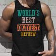 Worlds Best Okayest Nephew Vintage Funny Gifts Unisex Tank Top Gifts for Him