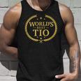 Worlds Best Tio - Greatest Ever Uncle Award Unisex Tank Top Gifts for Him