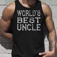 Worlds Best Uncle Vintage Unisex Tank Top Gifts for Him