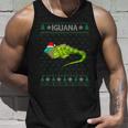 Xmas Iguana Ugly Christmas Sweater Party Tank Top Gifts for Him