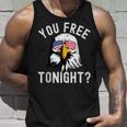 You Free Tonight Funny Fourth Of July Patriotic Bald Eagle Unisex Tank Top Gifts for Him