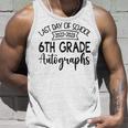 2023 Last Day Of School Autograph 6Th Grade Graduation Party Tank Top Gifts for Him